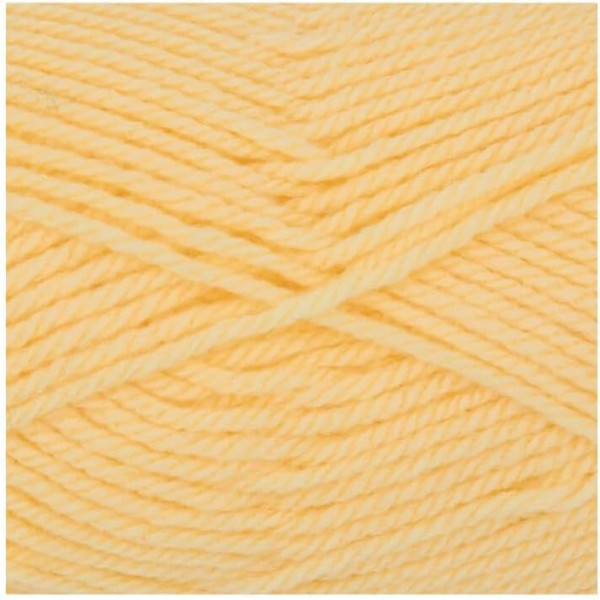 10 Pelotes de laine - Jaune - 3 - 100% acrylique - 3,5/4,5 mm - Gründl - Lisa Premium