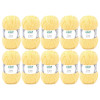 photo-10 Pelotes de laine - Jaune - 3 - 100% acrylique - 3,5/4,5 mm - Gründl - Lisa Premium