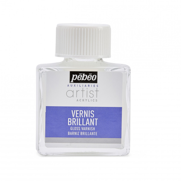photo-Vernis - Brillant - Peinture acrylique - Unifie et préserve l'œuvre - Pébéo - 75ml