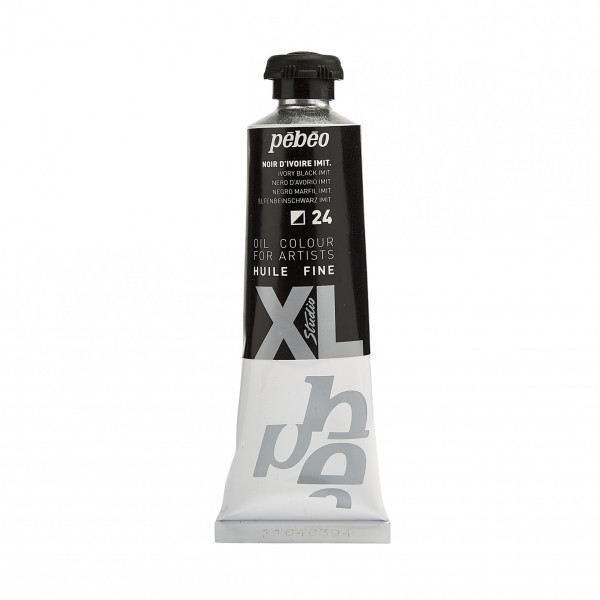 photo-Tube de peinture à l'huile - Fine - Noir d'ivoire - 24 - 37ml - Pébéo Studio XL
