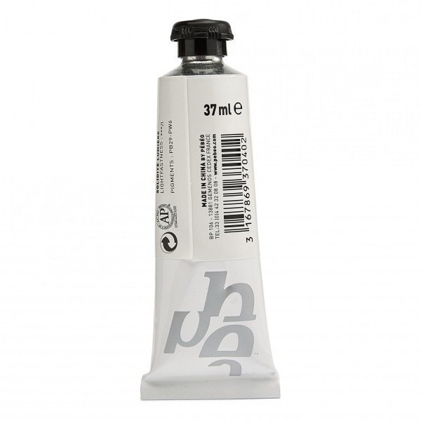 Tube de peinture à l'huile - Fine - Blanc vif - 40 - 37ml - Pébéo Studio XL