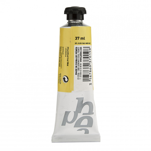 Tube de peinture à l'huile - Fine - Jaune de Naples - 19 - 37ml - Pébéo Studio XL