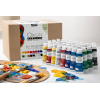 Peinture acrylique - Haute viscosité - Coffret 20 couleurs - Pébéo Origin Acrylics - Tube de 60ml