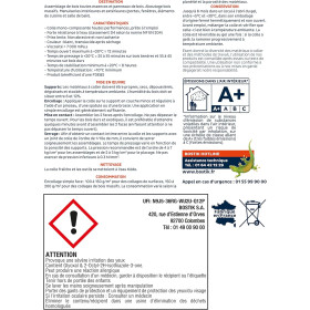 Colle vinylique à bois - Prise lente - Assemblage et plaçage - Extérieur et zone humide - Bostik - 5kg
