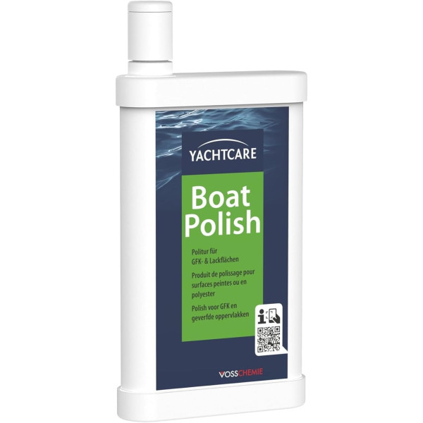 photo-Polish - Bateau - Surfaces en polyester ou polyuréthane - Nettoyage et brillance - Yachtcare - Boat polish  - 500ml