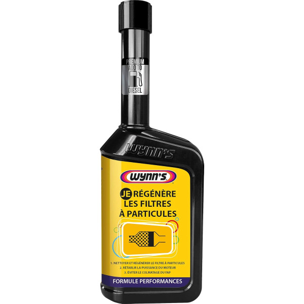 photo-Produit regénérant pour filtres à particules - Diesel - Rapide et efficace - Wynn's - 500ml