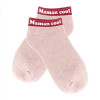 photo-Chaussettes à paillettes - Socquettes - Femme - Rose - Maman cool - Taille 36/42