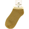 Chaussettes à paillettes - Socquettes - Femme - Or - Râleuse - Taille 36/42