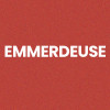 Chaussettes à paillettes - Socquettes - Femme - Rouge - Emmerdeuse - Taille 36/42