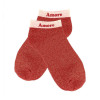 photo-Chaussettes à paillettes - Socquettes - Femme - Rouge - Amore - Taille 36/42