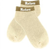 photo-Chaussettes à paillettes - Socquettes - Femme - Beige - Relou - Taille 36/42