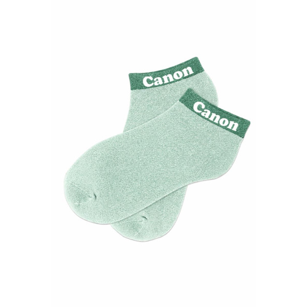 photo-Chaussettes à paillettes - Socquettes - Femme - Vert - Canon - Taille 36/42