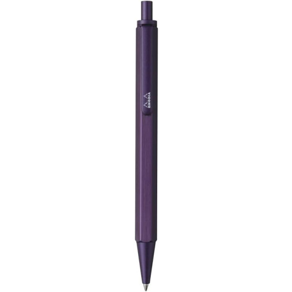 photo-Stylo à bille - Violet - Rétractable - Mine 0,7mm - Rhodia - Collection scRipt