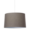 photo-Suspension - Abat-jour - Gris - Cylindrique - 35cm diamètre - Chambre - Salon