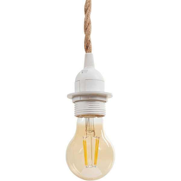 photo-Suspension - Cordon électrique - Corde naturelle - 90cm longueur - Décoration