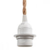 Suspension - Cordon électrique - Corde naturelle - 90cm longueur - Décoration