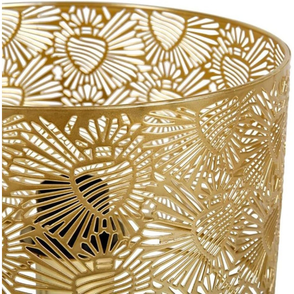 Lampe - A poser - Métal - Dorée - 22x35cm - Ostaria - Corazon - Salon - Chambre