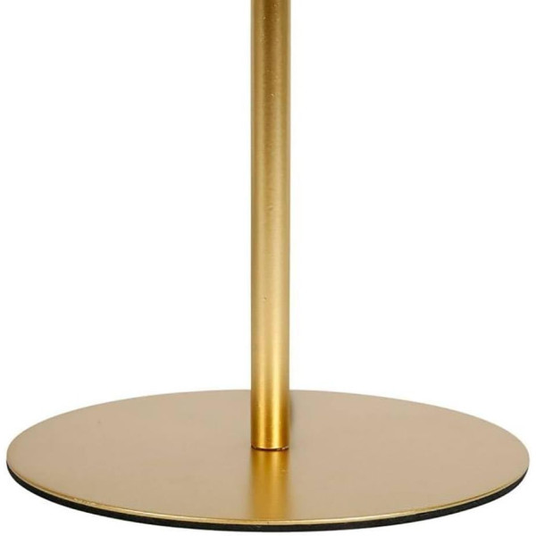 Lampe - A poser - Métal - Dorée - 22x35cm - Ostaria - Corazon - Salon - Chambre