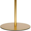 Lampe - A poser - Métal - Dorée - 22x35cm - Ostaria - Corazon - Salon - Chambre