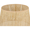 Abat-jour - Ovale - Rotin/cannage - Naturel - 31cm diamètre - Pour lampe - Salon - Chambre