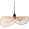 photo-Suspension - Abat-jour - Corde naturelle - Style bohème - 65cm diamètre - Salon - Chambre