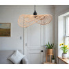 Suspension - Abat-jour - Corde naturelle - Style bohème - 35,5cm diamètre - Salon - Chambre