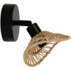 photo-Lampe - Applique - Spot - Corde naturelle - Style bohème - 15x15x17cm - A fixer