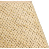 Abat-jour - Carré - Cannage rotin - 41cm diamètre - Salon - Chambre - Pour lampe