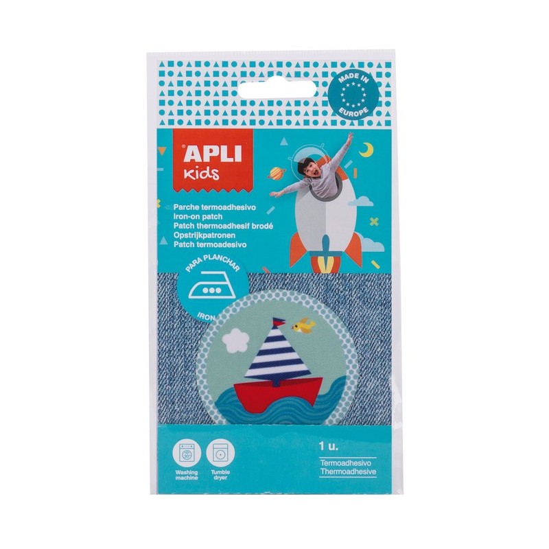 PATCH THERMOCOLLANT TISSE BATEAU 1 UNITÉ - APLI AGIPA