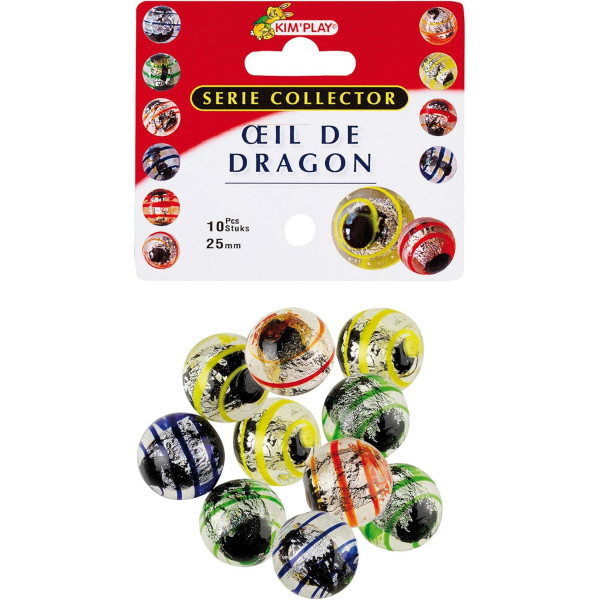 photo-Billes - Filet 10 calots - Œil de dragon - Jeu - Enfant