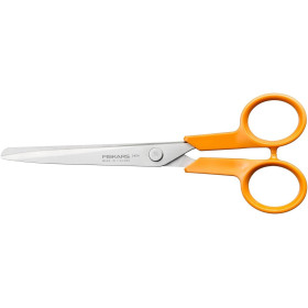 photo-Ciseaux - Universels - Droitier et gaucher - Lame 16cm - Ergonomique - Fiskars