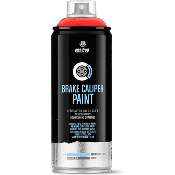 photo-Bombe de peinture étriers de freins - rouge - 400ml - MTN Pro