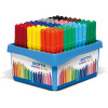 photo-Feutres de coloriage - Dessin - Enfant - 108 feutres - 12 couleurs - Pointe solide - Schoolpack - Giotto