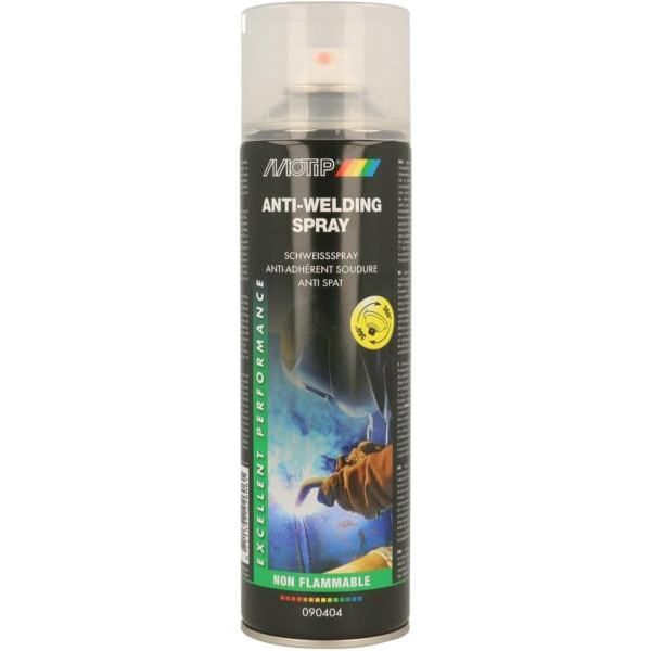 photo-Produit anti-adhérent pour soudure - Sans silicone - Non corrosif - Motip - 400ml