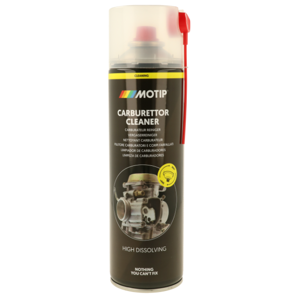 photo-Produit nettoyant pour carburateur - Sans démontage - Dissout efficacement - Motip