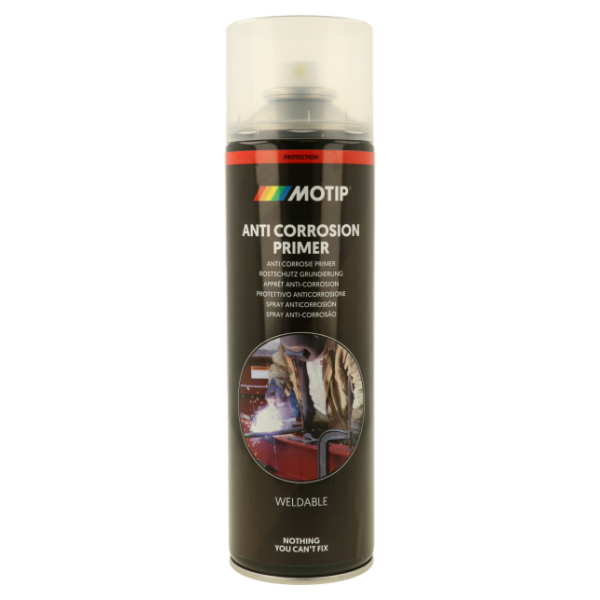 photo-Produit anti-corrosion - Apprêt - Sous-couche - Séchage rapide - Ponçage, soudable - Motip