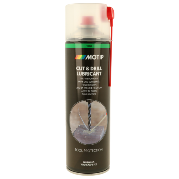 photo-Huile de coupe - Lubrifiant - Réduit usure - Sans silicone - Non corrosif - Motip