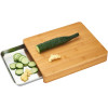 photo-Planche à découper - Bois - Avec tiroir collecteur inox - 31x24x2,5cm - Cuisine - Laguiole