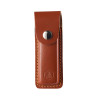 photo-Etui en cuir pour couteau - Marron - Qualité premium - Compact et élégant - Laguiole