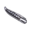 Couteau - Pliant - Gris arabesque - Lame acier inox - Compacte - Qualité premium - Laguiole