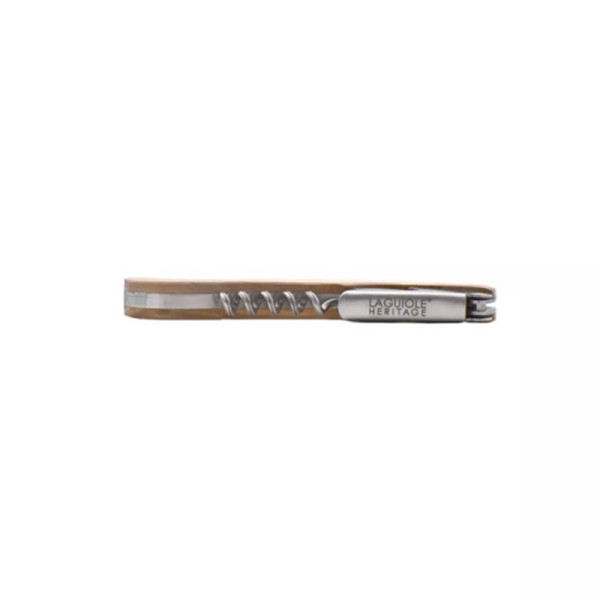 Tire-bouchon - A levier - Décapsuleur et découpe-capsule inclus - Bois - Laguiole