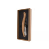 Tire-bouchon - A levier - Décapsuleur et découpe-capsule inclus - Bois - Laguiole