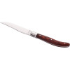 Couteaux à steak - Coffret 6 pièces - Lame acier inox - Manche bois - Laguiole
