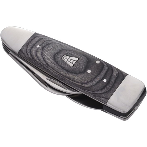 Couteau - Pliant - 5 fonctions - Compacte - Lame acier inox - Idée cadeau - Laguiole
