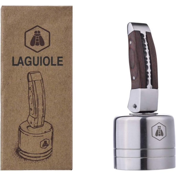 Bouchon à champagne - Etanche - Permet de conserver les bulles - Laguiole