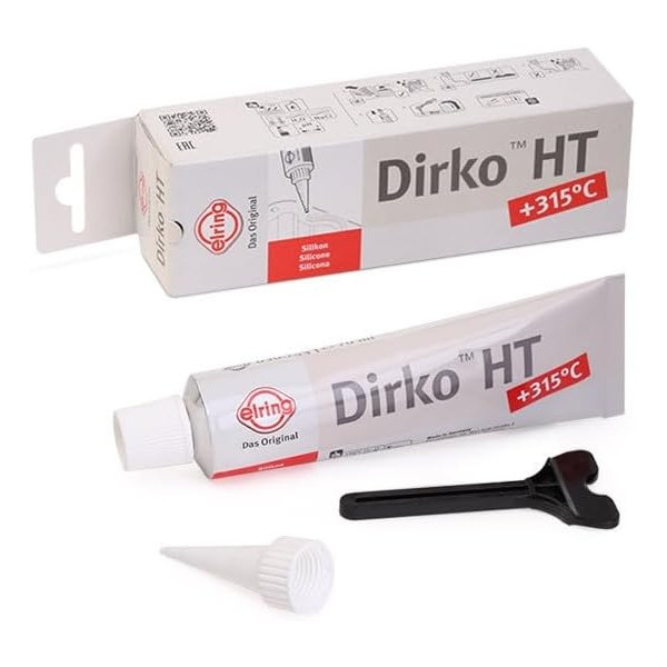 Pâte à joint - Beige - Etanche - A base de silicone - Haute température - Dirko HT - Elring