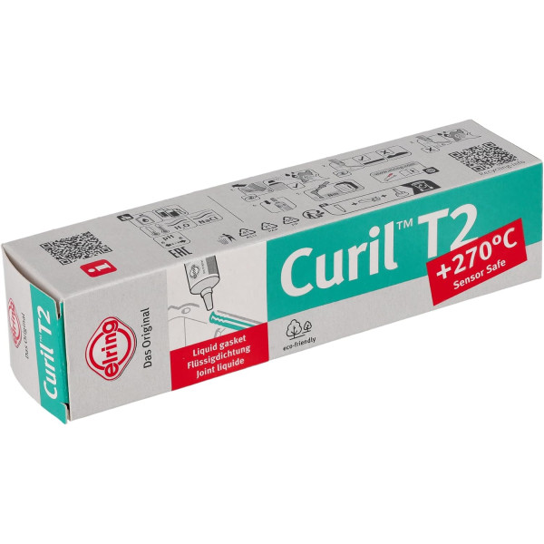 photo-Pâte à joint - Etanche - Universel - Haute température - Curil T2 - Elring