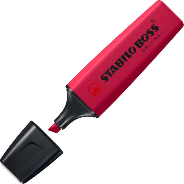 Surligneur - STABILO BOSS ORIGINAL - NatureColors - Bordeaux