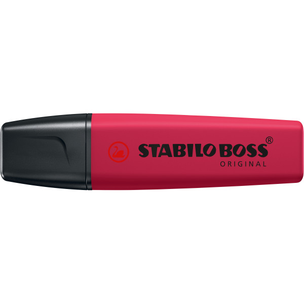 photo-Surligneur - STABILO BOSS ORIGINAL - ColorNature - Vrai rouge