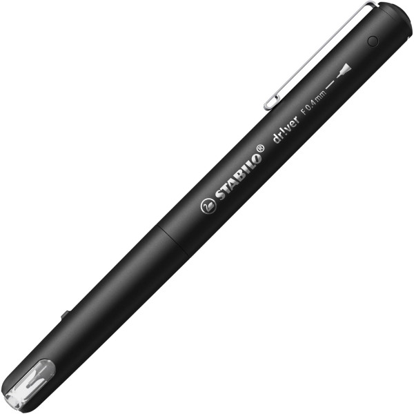 4 feutres - 4 couleurs - Fin - Mine 0,4mm - Stabilo Dr!ver - Ecriture - Dessin - Scolaire